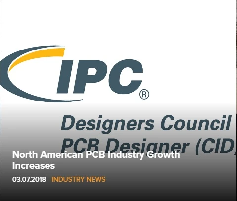 Aumenta la crescita dell'industria nordamericana di PCB