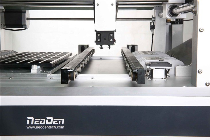 NeoDen4 benchtop pick and place machine with auto rails